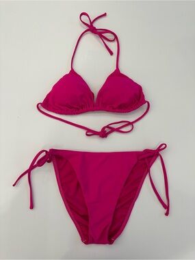No Boundaries Pink Bikini